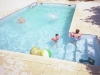 swimming pool at holiday gite self catering cottage les hiboux, Poitou Charentes, France